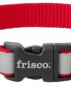 Frisco Solid Polyester Reflective Dog Collar 11 Frisco Solid Polyester Reflective Dog Collar -Pet Food Gear Shop 212775 PT3. SY630 V1586878940