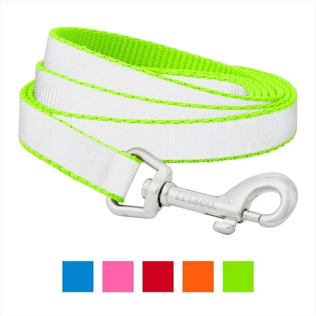 Frisco Solid Polyester Reflective Dog Leash 3 Frisco Solid Polyester Reflective Dog Leash