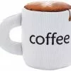 Frisco Ballistic Nylon Plush Squeaking Coffee Mug Dog Toy -Pet Food Gear Shop 213795 MAIN. SY630 V1590069123