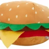 Frisco Burger Plush Squeaky Dog Toy