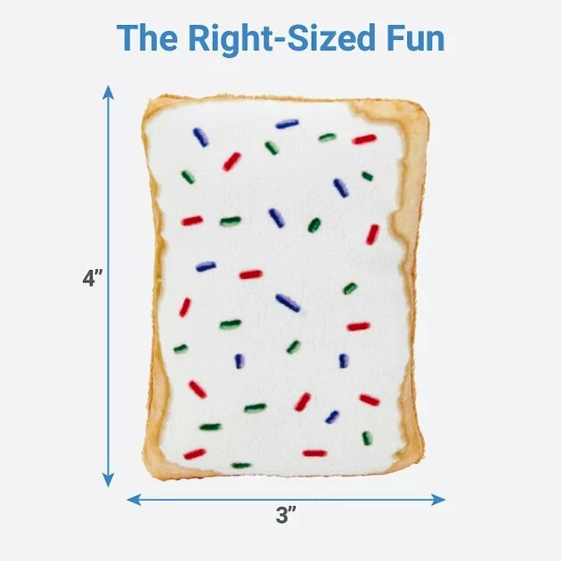 Frisco Plush Frosted Pastry Cat Toy with Catnip 4 Frisco Plush Frosted Pastry Cat Toy with Catnip - Image 2