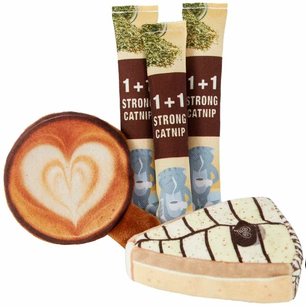 Frisco Latte Gift Box Cat Toy with Catnip, 5-pack 3 Frisco Latte Gift Box Cat Toy with Catnip, 5-pack