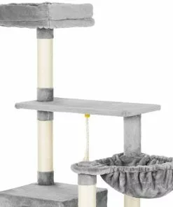 Frisco 66-in Cat Tree with Bed, Condo, Lounge Basket & Top Perch -Pet Food Gear Shop 214380 PT4. SY630 V1589894183