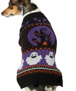 Frisco Spooky Ghost Dog & Cat Sweater -Pet Food Gear Shop 215797 PT2. SY630 V1625878291
