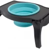 Frisco Elevated Collapsible Travel Bowl, 8 Cups