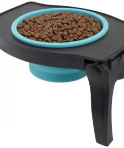Frisco Elevated Collapsible Travel Bowl, 8 Cups -Pet Food Gear Shop 216013 PT2. SY630 V1591020373