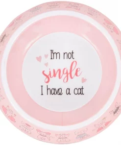 Frisco Pink Cute Cats Melamine Cat Bowl, 1.5 Cup -Pet Food Gear Shop 216043 PT3. SY630 V1591020690