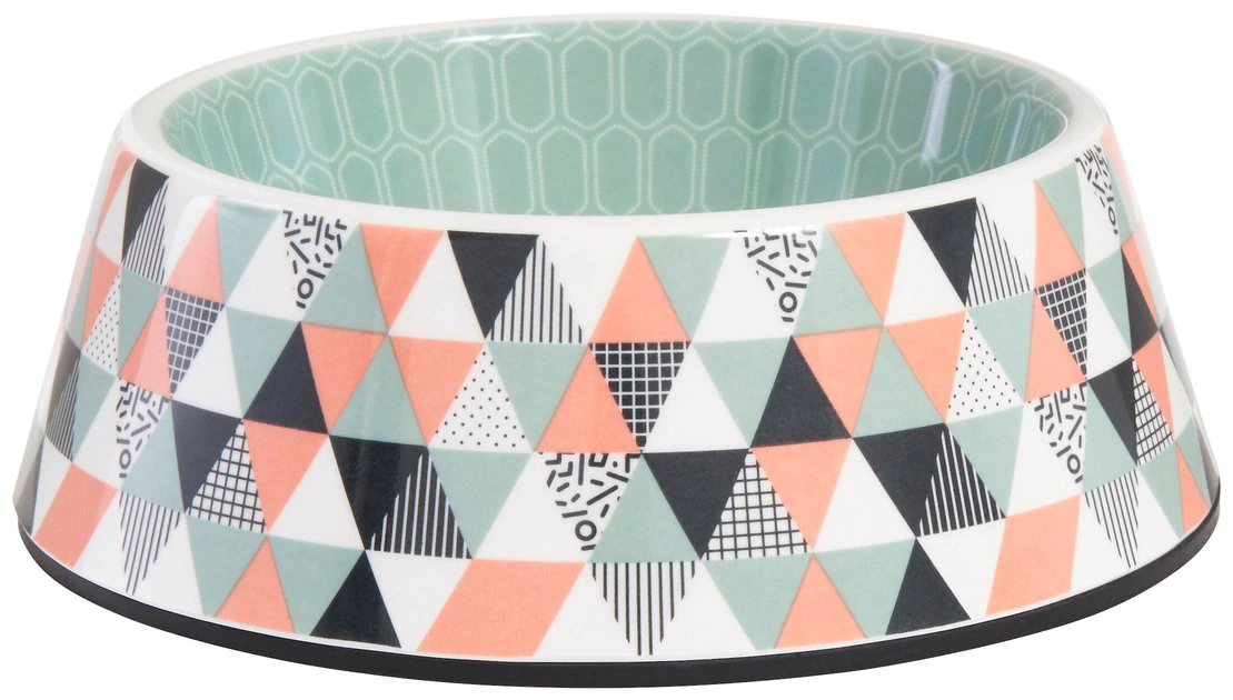 Frisco Colorful Geometric Melamine Bowl 3 Frisco Colorful Geometric Melamine Bowl