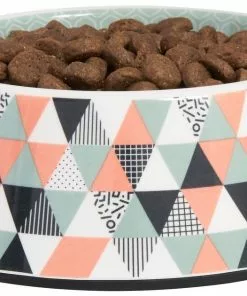 Frisco Colorful Geometric Melamine Bowl 11 Frisco Colorful Geometric Melamine Bowl -Pet Food Gear Shop 216052 PT2. SY630 V1591020738