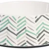 Frisco Chevron Brushed Melamine Bowl 1 Frisco Chevron Brushed Melamine Bowl -Pet Food Gear Shop 216059 MAIN. SY630 V1591020991