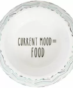 Frisco Chevron Brushed Melamine Bowl -Pet Food Gear Shop 216059 PT3. SY630 V1591020997