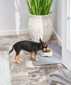 Frisco Chevron Brushed Melamine Bowl -Pet Food Gear Shop 216059 PT7. SY630 V1605654780