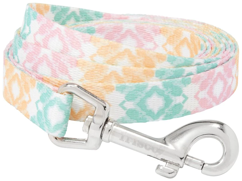 Frisco Pastel Tie Dye Polyester Dog Leash 3 Frisco Pastel Tie Dye Polyester Dog Leash