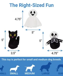 Frisco Halloween Haunted Shack Hide and Seek Puzzle Plush Squeaky Dog Toy -Pet Food Gear Shop 218598 PT2. SY630 V1599851157