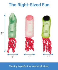 Frisco Halloween Spooky Fingers Plush Cat Toy with Catnip, 3 count -Pet Food Gear Shop 218659 PT1. SY630 V1599850867