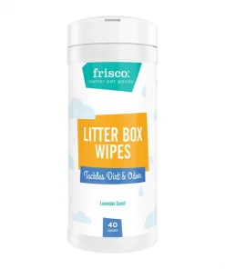 Frisco Litter Box Cleaning Wipes, 40 count