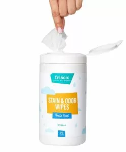 Frisco Stain & Odor Remover Wipes, 70 count -Pet Food Gear Shop 222149 PT3. SY630 V1599641166