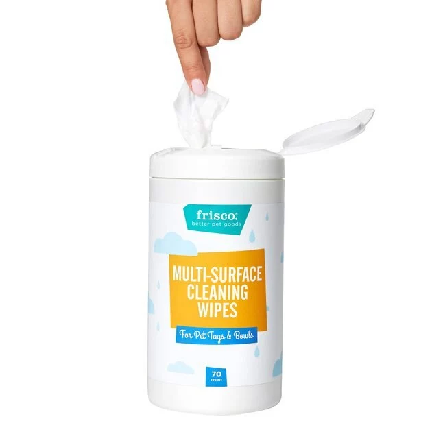 Frisco Pet Toy & Bowl Cleaning Wipes, 70 count 6 Frisco Pet Toy & Bowl Cleaning Wipes, 70 count - Image 4