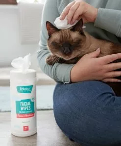 Frisco Dog & Cat Facial Grooming Wipes, Unscented -Pet Food Gear Shop 222159 PT2. SY630 V1602820297