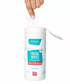 Frisco Dog & Cat Facial Grooming Wipes, Unscented -Pet Food Gear Shop 222159 PT3. SY630 V1599641160