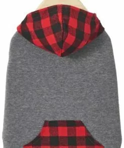 Frisco Plaid Dog & Cat Hoodie