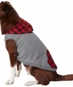 Frisco Plaid Dog & Cat Hoodie -Pet Food Gear Shop 223645 PT2. SY630 V1637678187