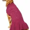 Frisco Faux Crystal & Pearl Dog & Cat Sweater Dress -Pet Food Gear Shop 223717 MAIN. SY630 V1599408375