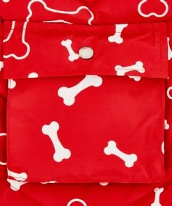 Frisco Patterned Bones Insulated Dog & Cat Coat -Pet Food Gear Shop 223953 PT6. SY630 V1599669058