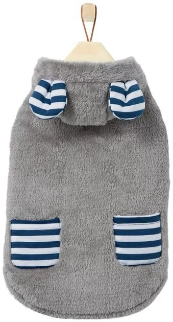 Frisco Plush Hooded Insulated Dog & Cat Coat 6 Frisco Plush Hooded Insulated Dog & Cat Coat - Image 4