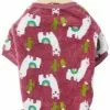 Frisco Llamas Dog & Cat Cozy Fleece PJs