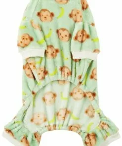 Frisco Monkeys Dog & Cat Cozy Fleece PJs -Pet Food Gear Shop 224139 PT4. SY630 V1599482167