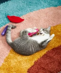 Frisco Retro Lip Gloss Plush Cat Toy with Catnip -Pet Food Gear Shop 230274 PT3. SY630 V1602639773