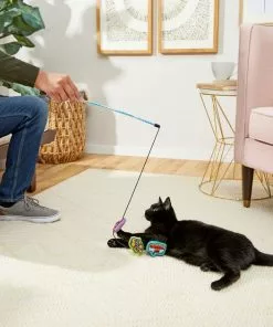 Frisco Retro Plush Comic Book Bubble Teaser Cat Toy with Catnip -Pet Food Gear Shop 230282 PT2. SY630 V1600973485