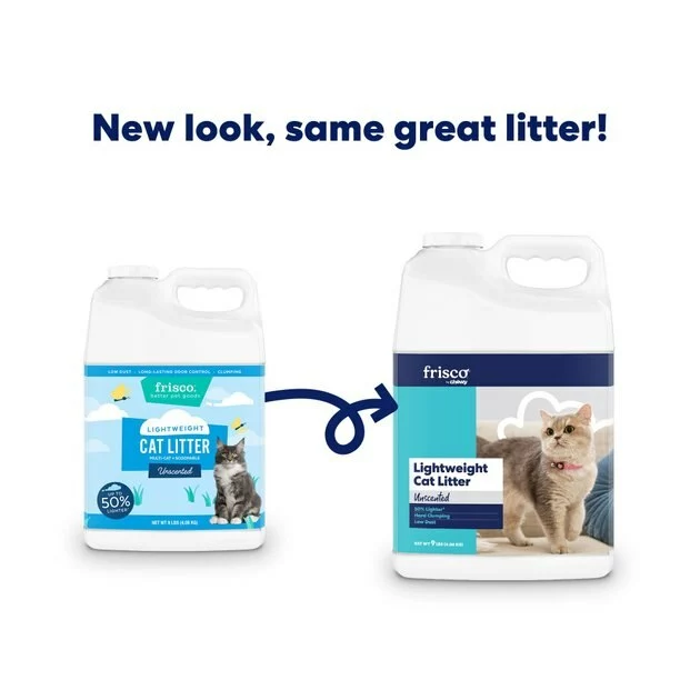 Frisco Lightweight Unscented Clumping Cat Litter 4 Frisco Lightweight Unscented Clumping Cat Litter - Image 2