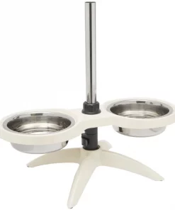 Frisco Adjustable Stainless Steel Double Elevated Dog Bowls, 7 Cups -Pet Food Gear Shop 232097 PT2. SY630 V1605110599