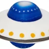 Frisco Plush & TPR Squeaky UFO Dog Toy