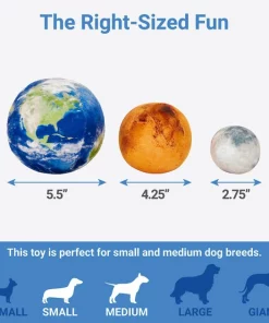 Frisco Earth, Mars, & Moon Plush Squeaky Dog Toy, 3 count 6 Frisco Earth, Mars, & Moon Plush Squeaky Dog Toy, 3 count -Pet Food Gear Shop 233587 PT1. SY630 V1602685891