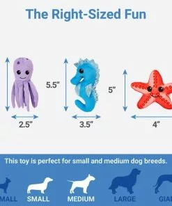 Frisco Hide & Seek Plush Coral Puzzle Dog Toy -Pet Food Gear Shop 233595 PT2. SY630 V1602690079