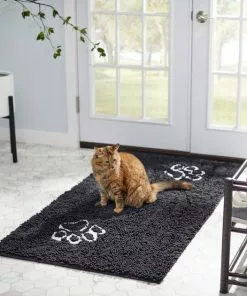 Frisco Microfiber Chenille Paw Print Doormat Runner 10 Frisco Microfiber Chenille Paw Print Doormat Runner -Pet Food Gear Shop 235889 PT4. SY630 V1606833824