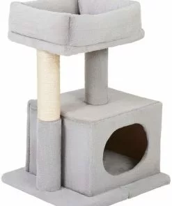 Frisco 24.8-in Faux Fur Cat Tree & Condo -Pet Food Gear Shop 236544 PT2. SY630 V1637694132