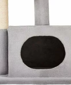 Frisco 24.8-in Faux Fur Cat Tree & Condo -Pet Food Gear Shop 236544 PT3. SY630 V1637693675