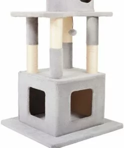 Frisco 54 in Faux Fur Cat Tree & Condo -Pet Food Gear Shop 236550 PT4. SY630 V1637693733