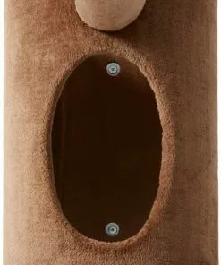 Frisco Holiday 52.3-in Reindeer Cat Scratching Post & Tunnel -Pet Food Gear Shop 236569 PT6. SY630 V1601338567