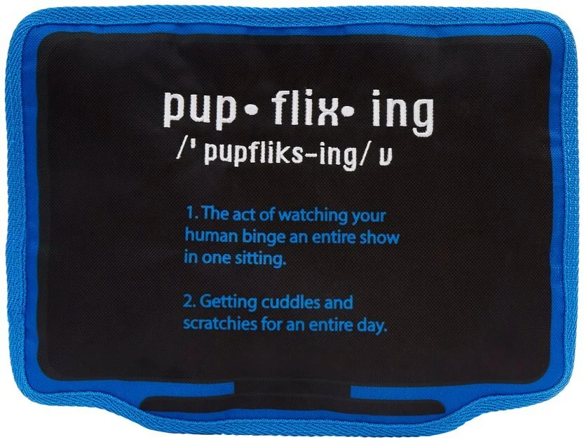 Frisco Zoomies & Chill TV Flat Plush Squeaky Dog Toy 5 Frisco Zoomies & Chill TV Flat Plush Squeaky Dog Toy - Image 3