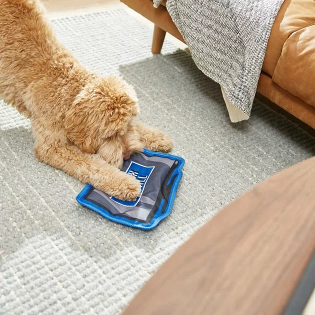 Frisco Zoomies & Chill TV Flat Plush Squeaky Dog Toy 6 Frisco Zoomies & Chill TV Flat Plush Squeaky Dog Toy - Image 4