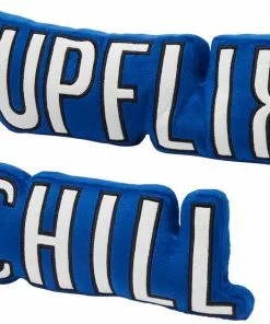 Frisco Zoomies & Chill Pupflix & Chill Plush Squeaky Dog Toy, 2 count