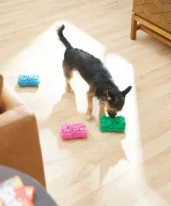 Frisco Zoomies & Chill Gummy Bear Plush Squeaky Dog Toy, 3 count -Pet Food Gear Shop 241697 PT6. SY630 V1610768326