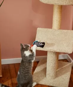 Frisco Zoomies & Chill Remote Plush Kicker Cat Toy with Catnip -Pet Food Gear Shop 241709 PT6. SY630 V1610768346