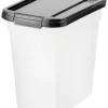Frisco Airtight Food Storage Container, Clear/Black -Pet Food Gear Shop 245804 MAIN. SY630 V1603754565