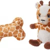 Frisco Giraffe Plush Multipack Puppy Toy, 2 count -Pet Food Gear Shop 245914 MAIN. SY630 V1607371668